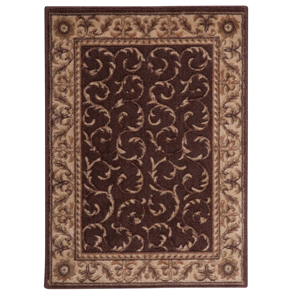 Nourison Somerset Brown Area Rug. Picture 1