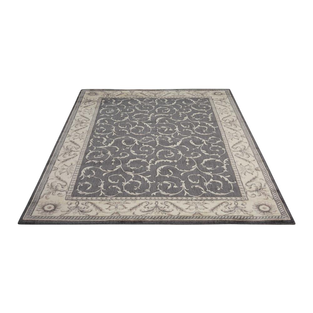 Nourison Somerset Charcoal Area Rug. Picture 3
