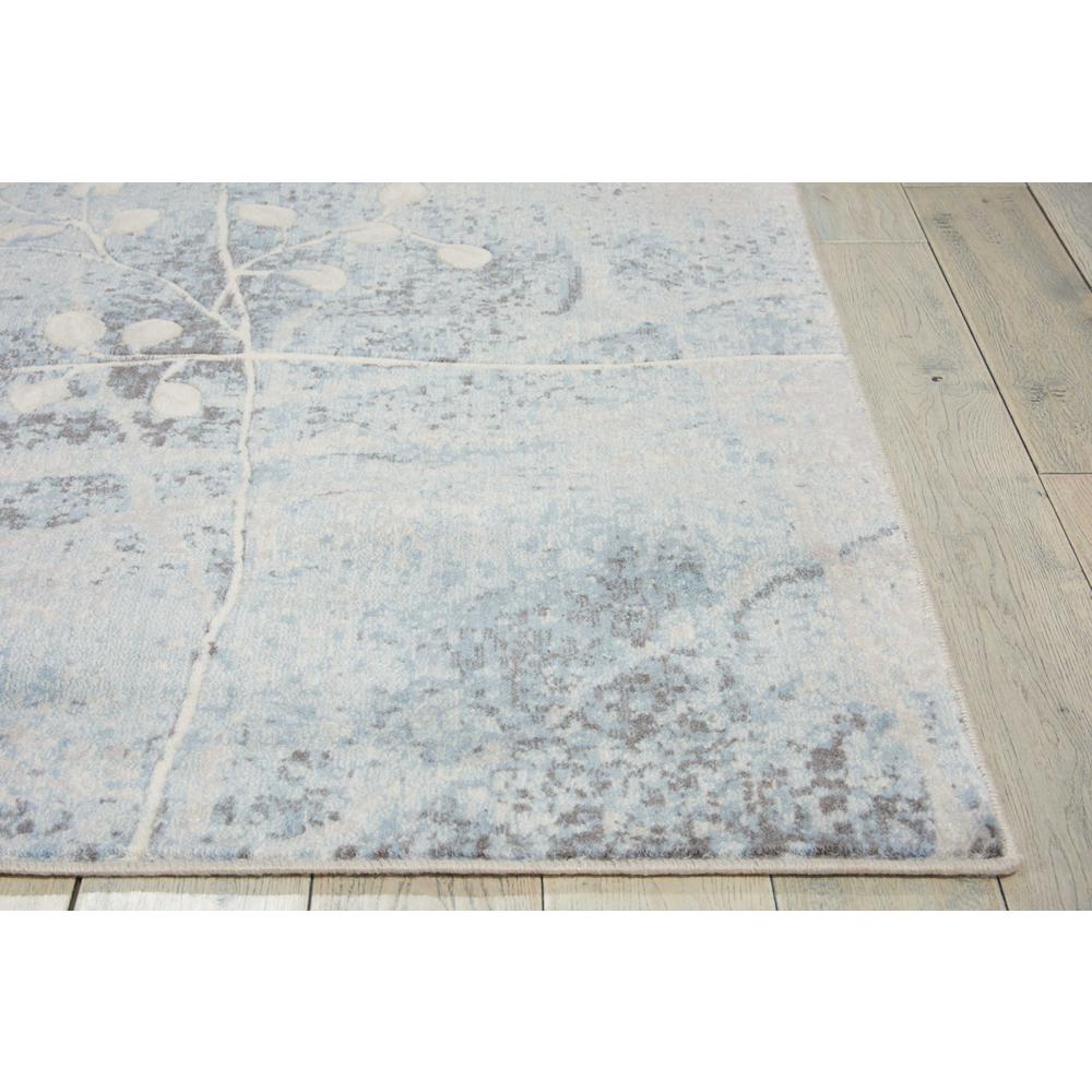 Nourison Somerset Silver/Blue Area Rug. Picture 5