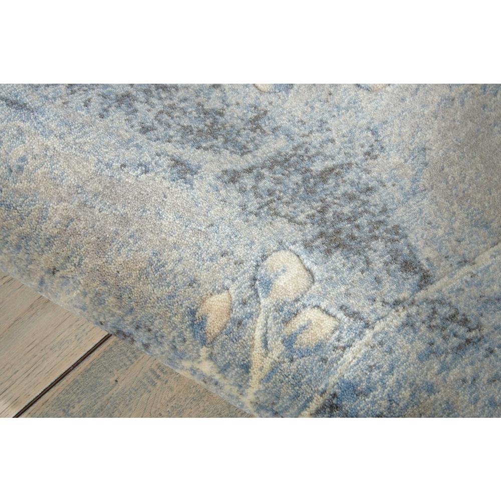 Nourison Somerset Silver/Blue Area Rug. Picture 6