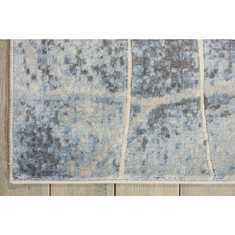 Nourison Somerset Silver/Blue Area Rug. Picture 4