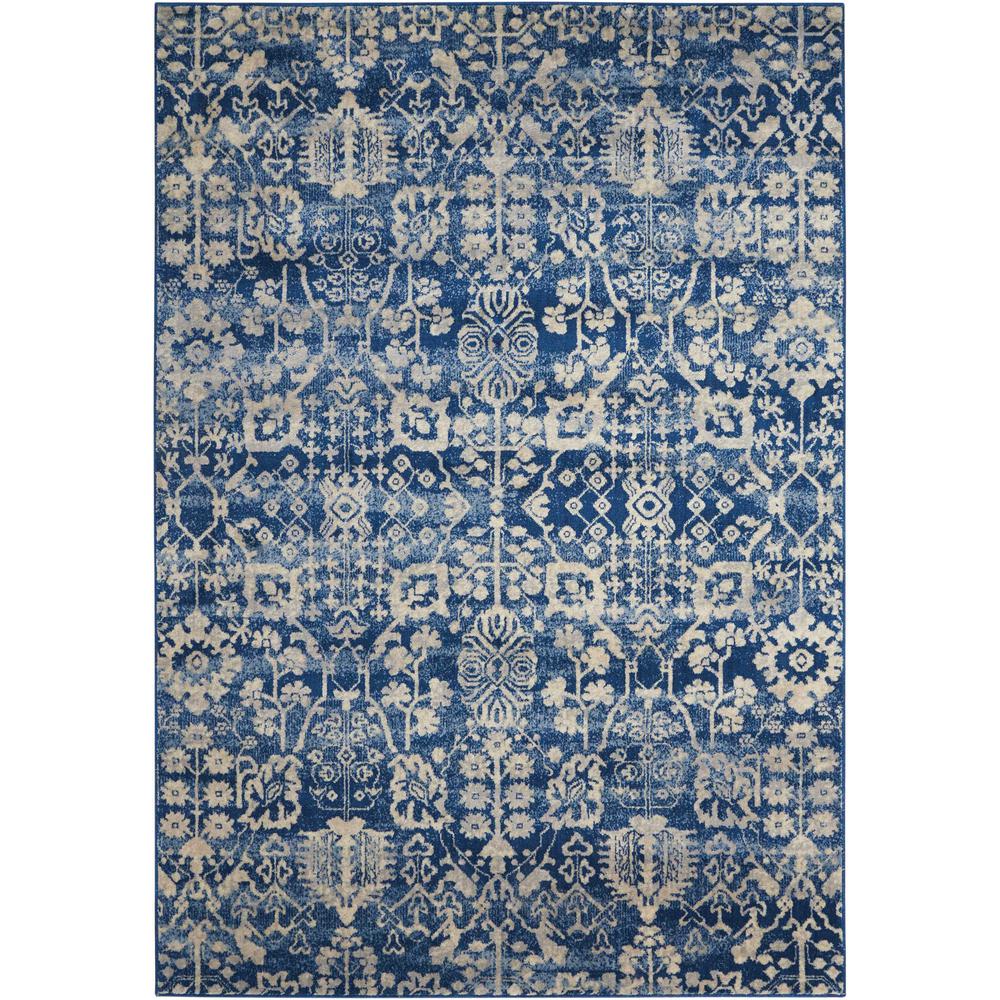 Nourison Somerset Navy Area Rug. Picture 1