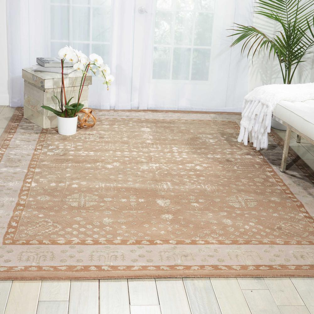 Nourison Symphony Warm Taupe Area Rug. Picture 2