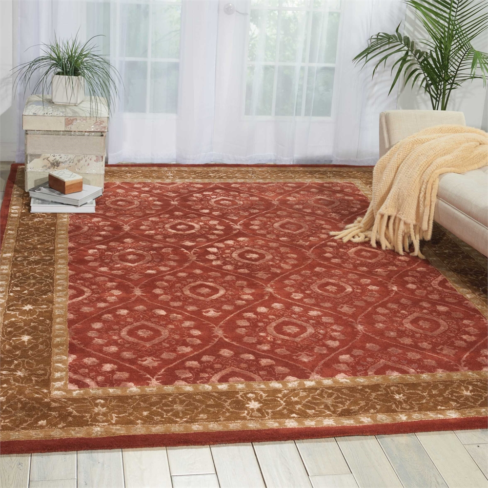 Symphony Ruby Area Rug. Picture 4