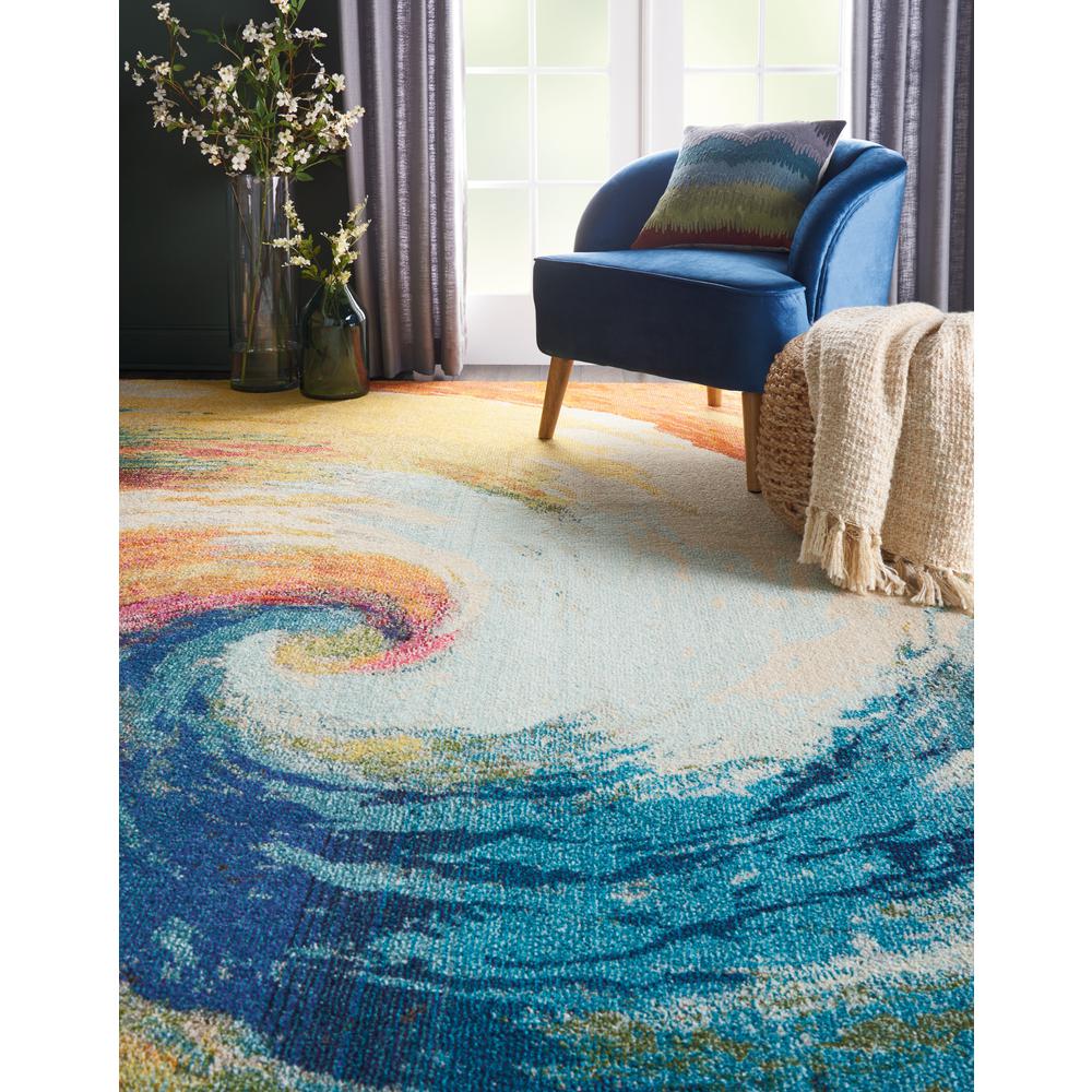 Modern Rectangle Area Rug, 7' x 10'. Picture 3