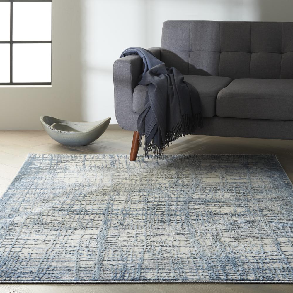 Modern Rectangle Area Rug, 5' x 7'. Picture 3