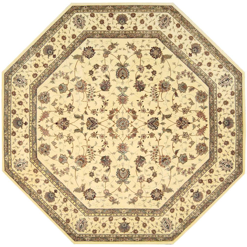 Octagon Traditional Handmade Area Rug. Picture 1