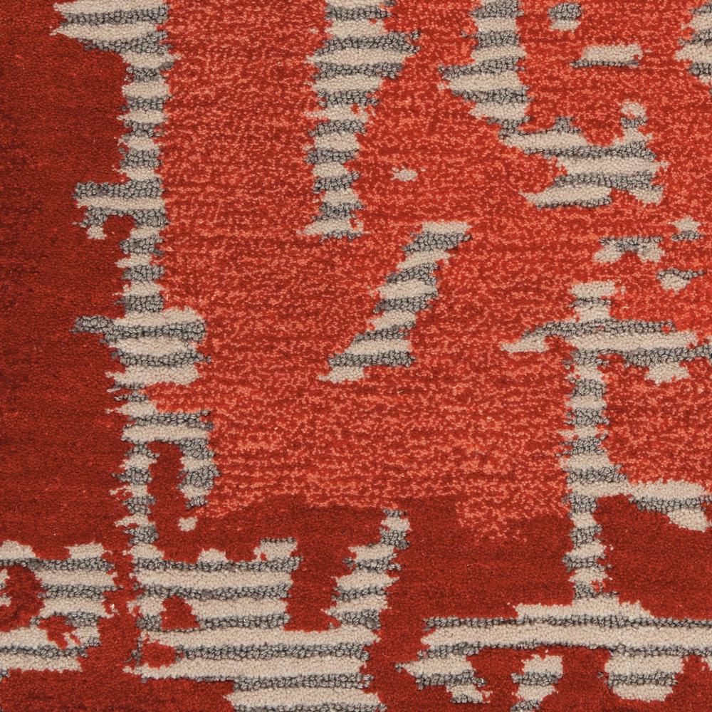 Symmetry Area Rug, Beige/Red, 8'6" X 11'6". Picture 6