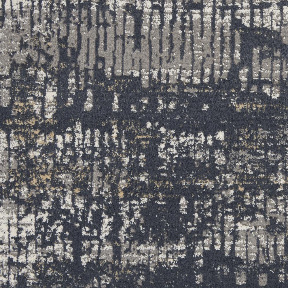 Michael Amini MA90 Uptown Area Rug, Charcoal Grey, 5'3" x 7'7", UPT03. Picture 6