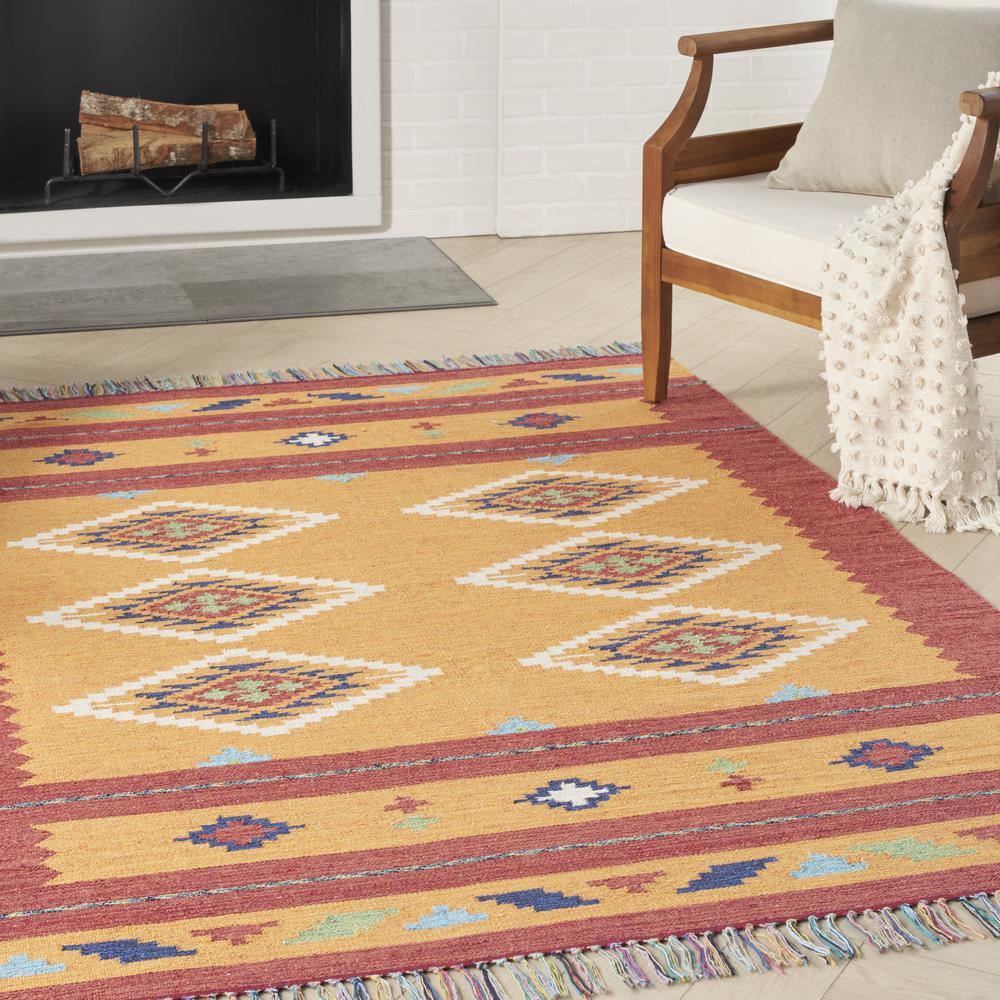 Southwestern Rectangle Area Rug, 5' x 7'. Picture 2