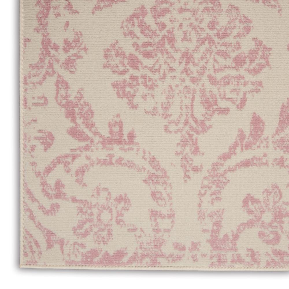 Nourison Jubilant Area Rug, 3' x 5', Ivory/Pink. Picture 5