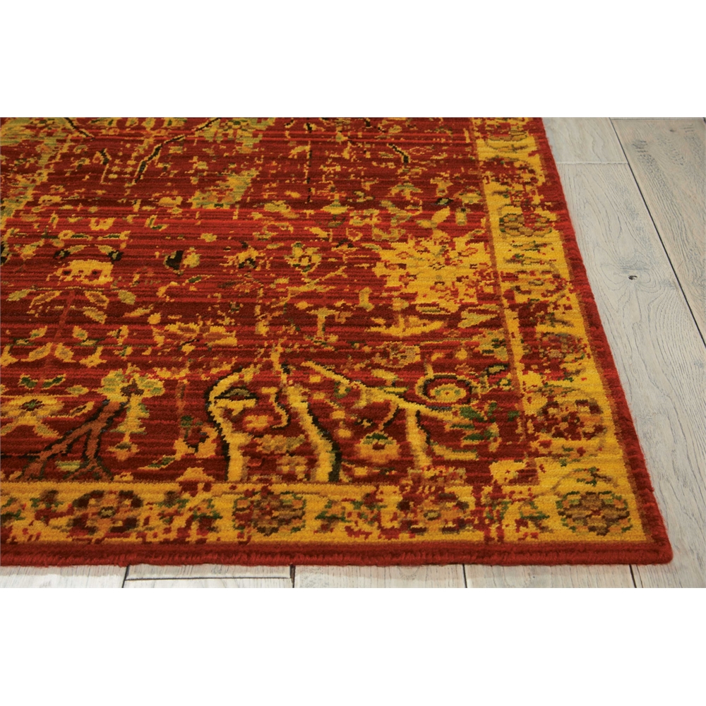 Timeless Scarlet Area Rug. Picture 3