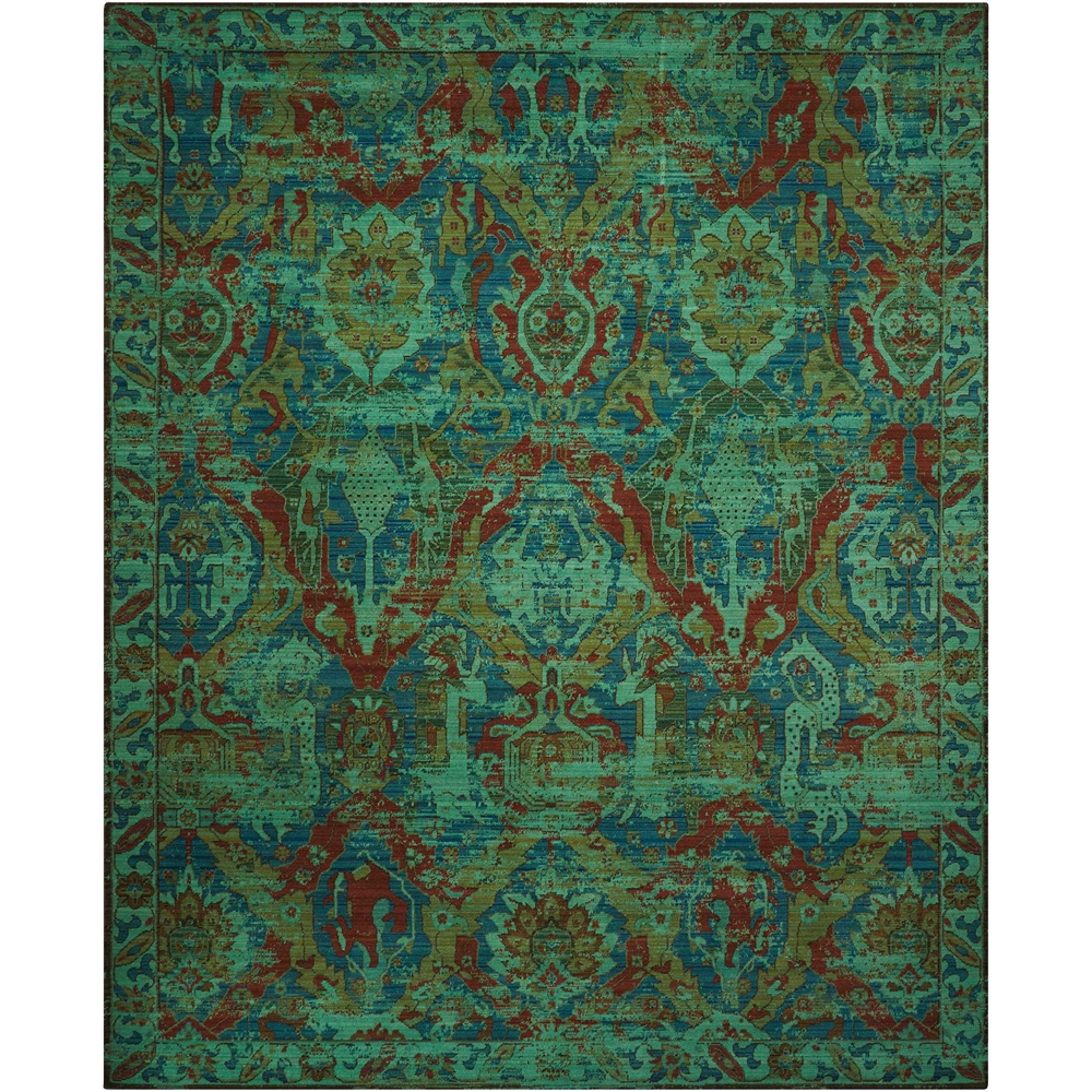 Timeless Turquoise Area Rug. Picture 1
