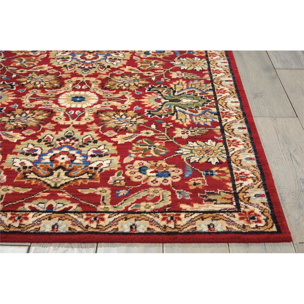 Timeless Area Rug, Red, 8'6" x 11'6". Picture 3