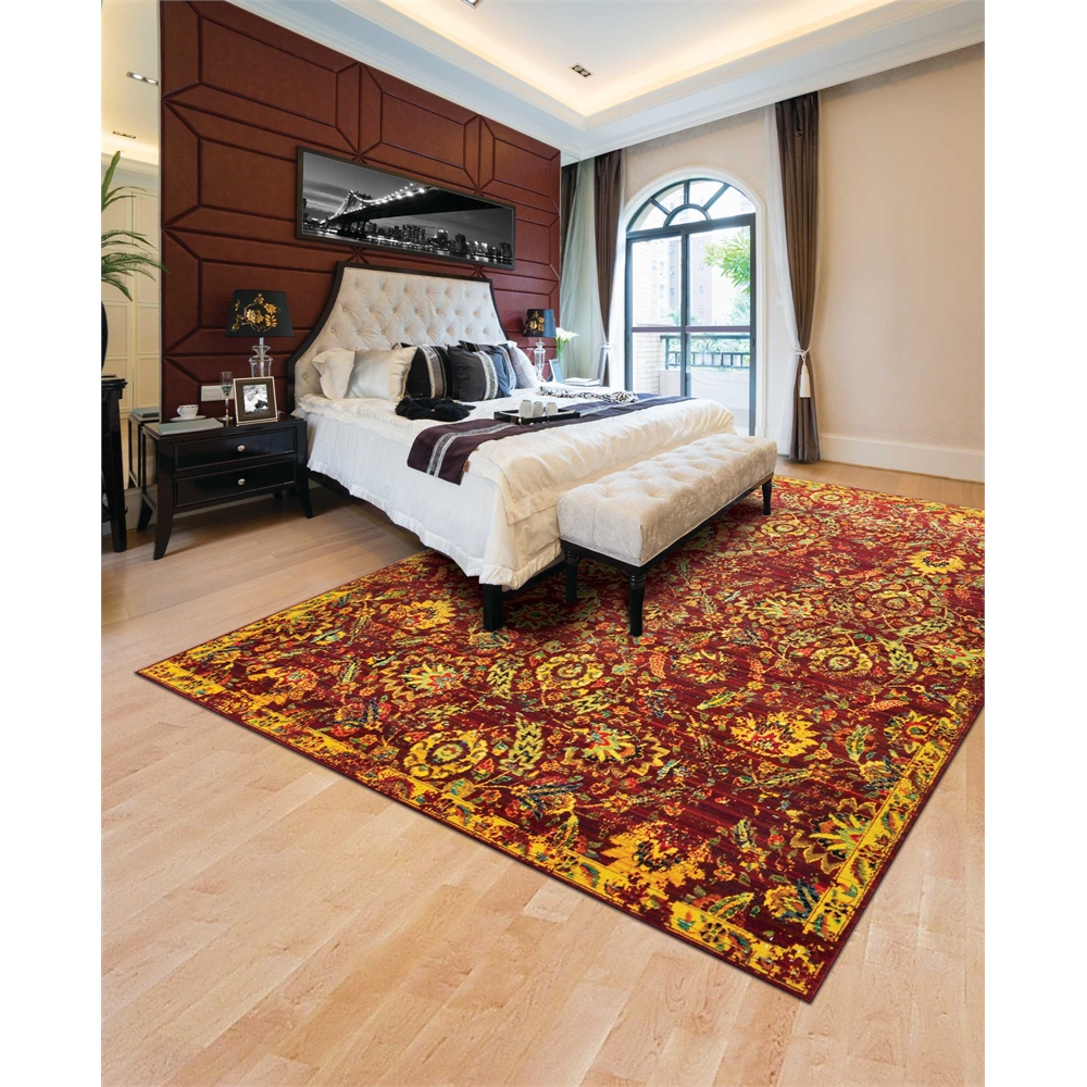 Timeless Pomegranate Area Rug. Picture 2