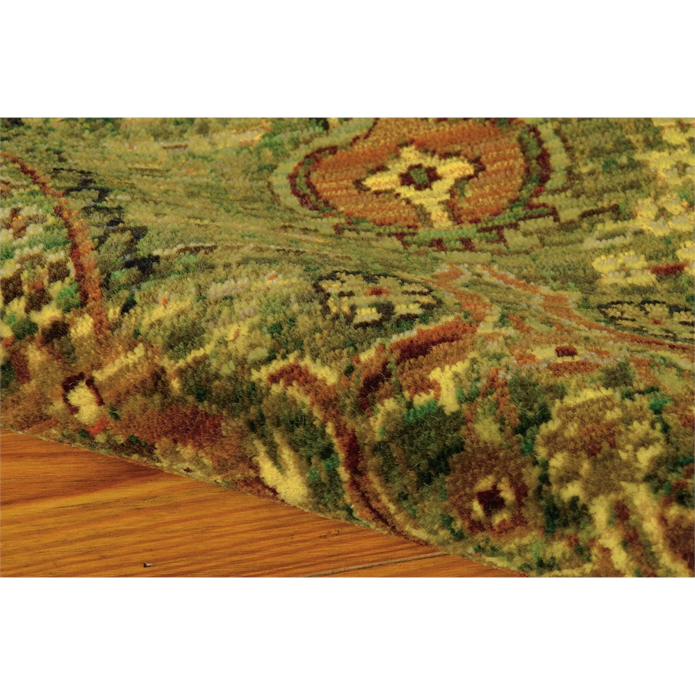 Timeless Green Gold Area Rug. Picture 6