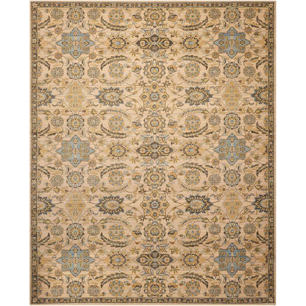 Nourison Timeless Beige Area Rug. Picture 1