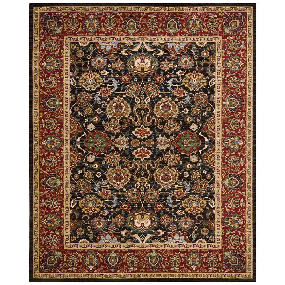 Timeless Area Rug, Navy, 7'9" x 9'9". Picture 1
