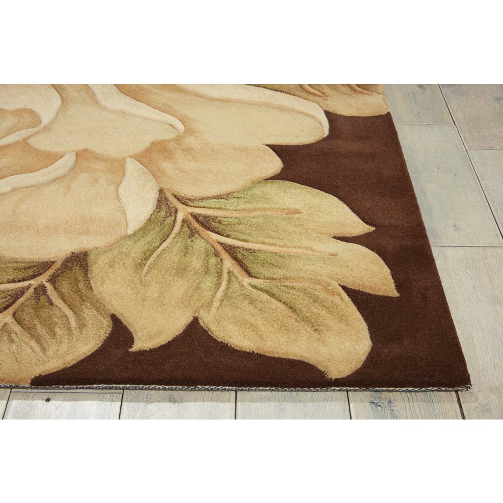 Tropics Area Rug, Brown, 8' x 11". Picture 3