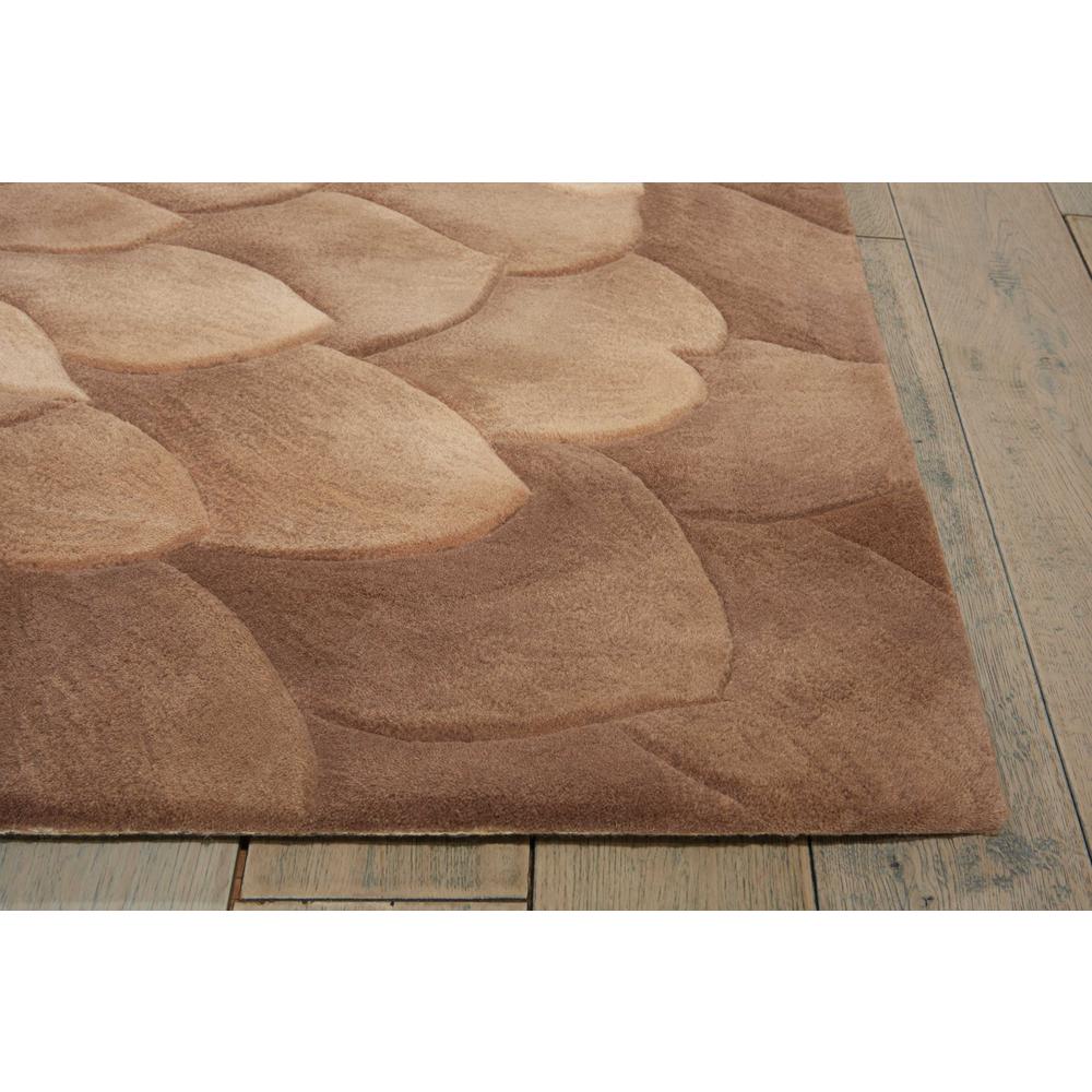 Tropics Area Rug, Taupe/Green, 8' x 11". Picture 3