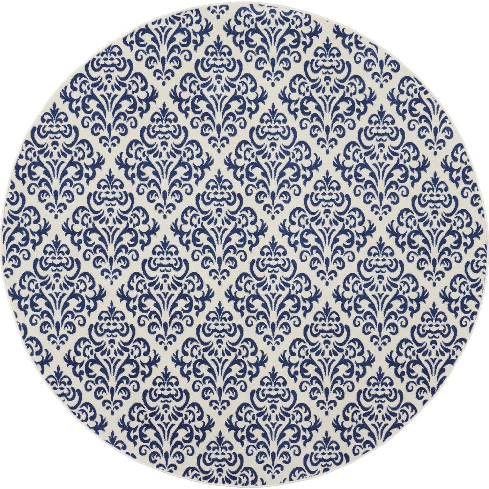 Transitional Round Area Rug, 8' x Round. Picture 1