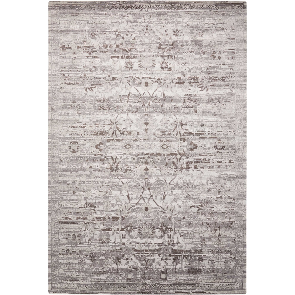 Twilight Area Rug, Silver, 5'6" x 8'. Picture 1