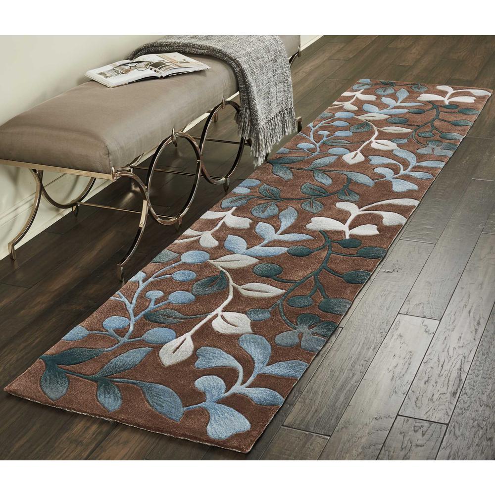 Runner Contemporary Handmade Area Rug. Picture 2