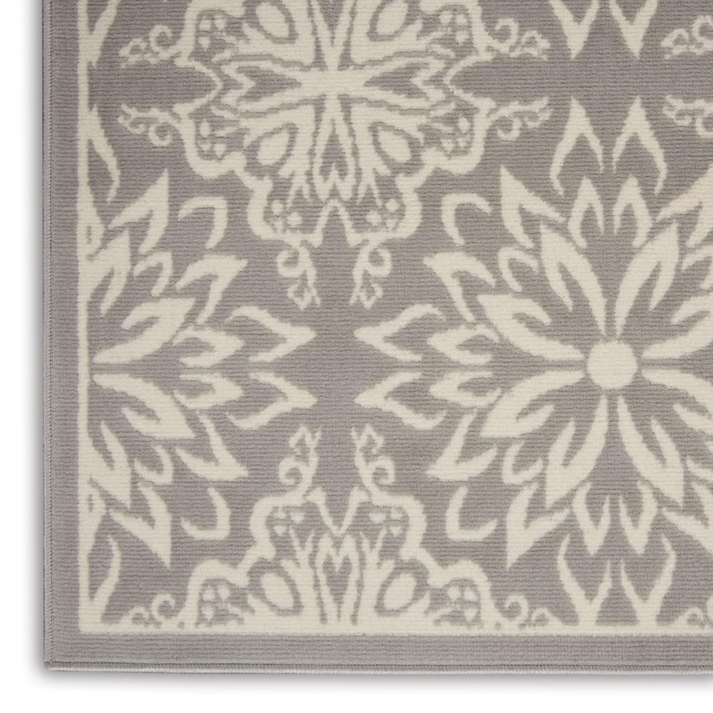 Jubilant Area Rug, Ivory/Grey, 5'3" x 7'3". Picture 7