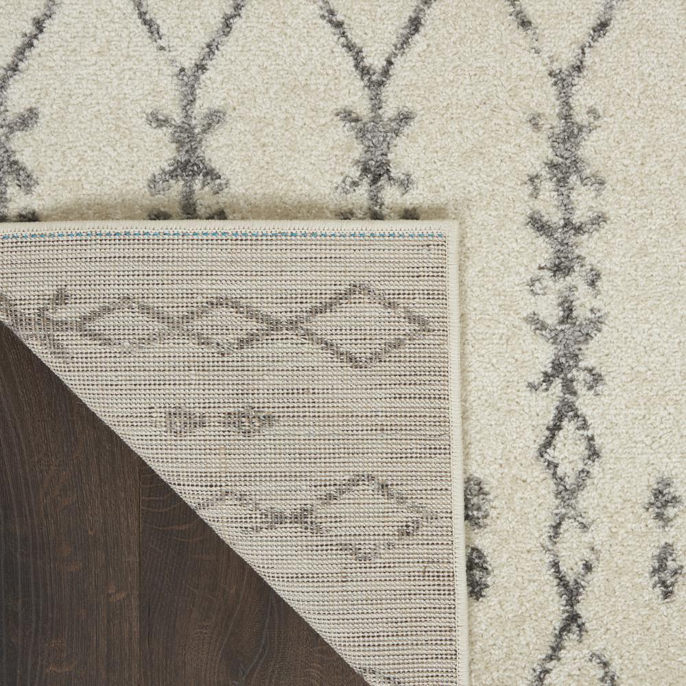 PSN40 Passion Ivory/Grey Area Rug- 2'2" x 10'. Picture 3