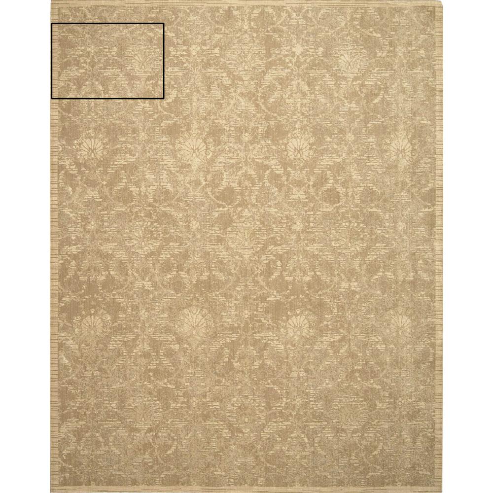 Silk Elements Area Rug, Sand, 12' x 15'. Picture 1