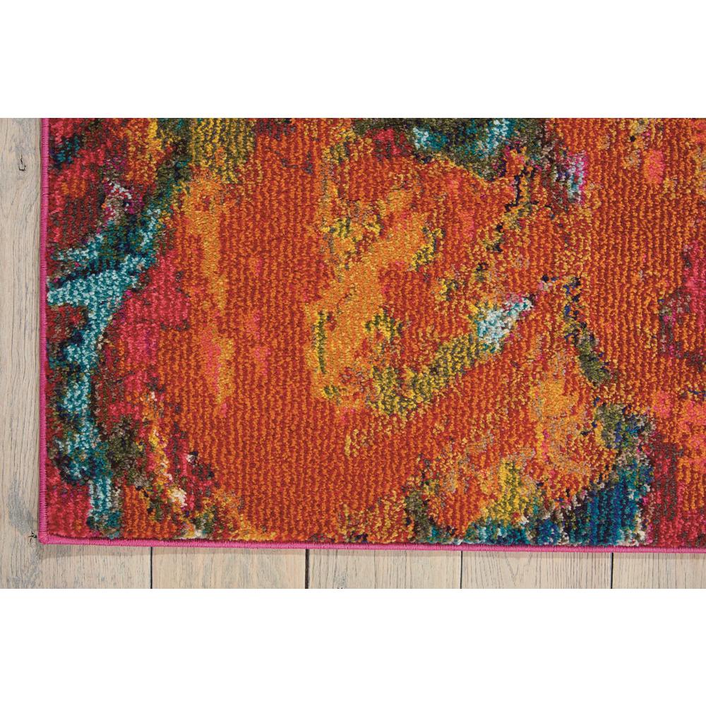 Celestial Area Rug, Cayenne, 7'10" x 10'6". Picture 3