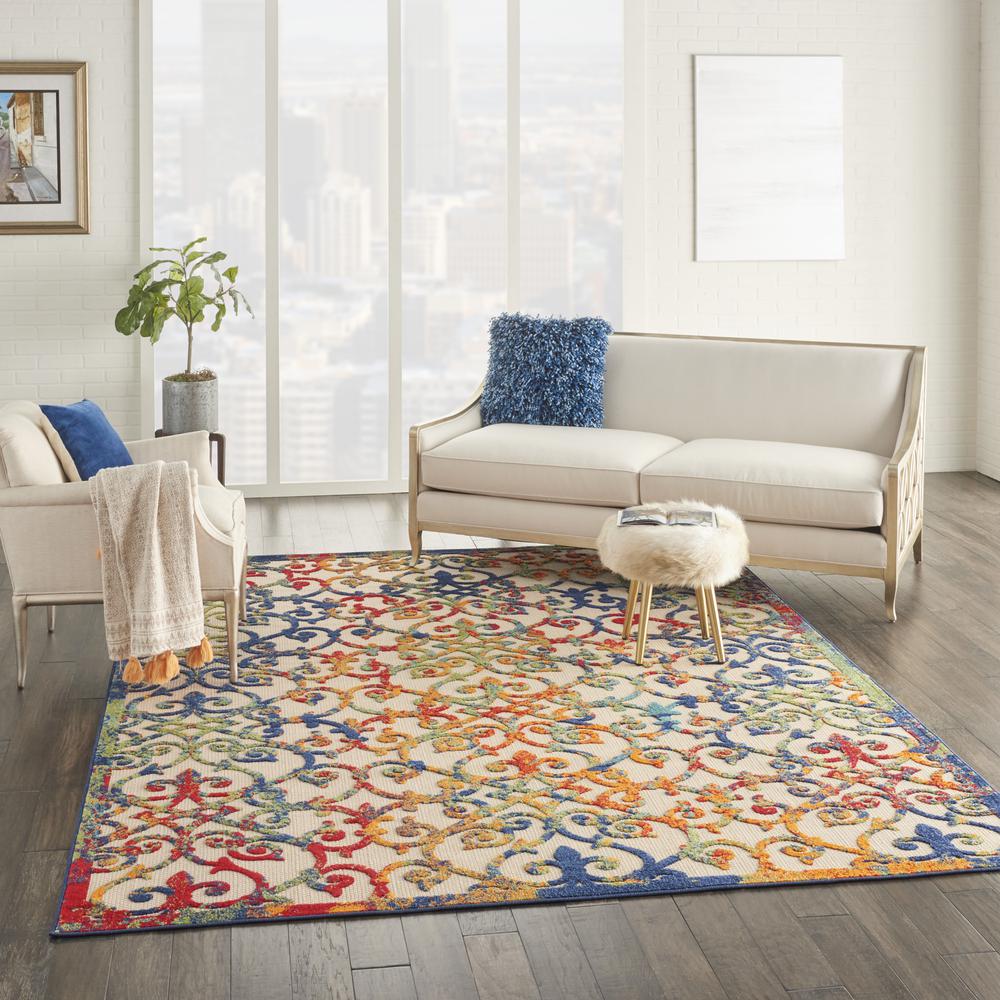 Contemporary Rectangle Area Rug, 8' x 11'. Picture 9