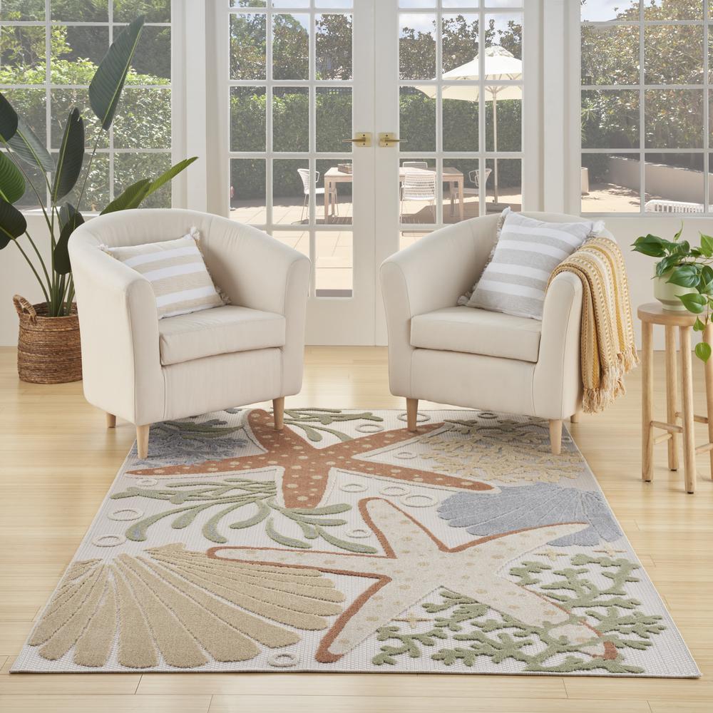 Outdoor Rectangle Area Rug, 4' x 6'. Picture 2