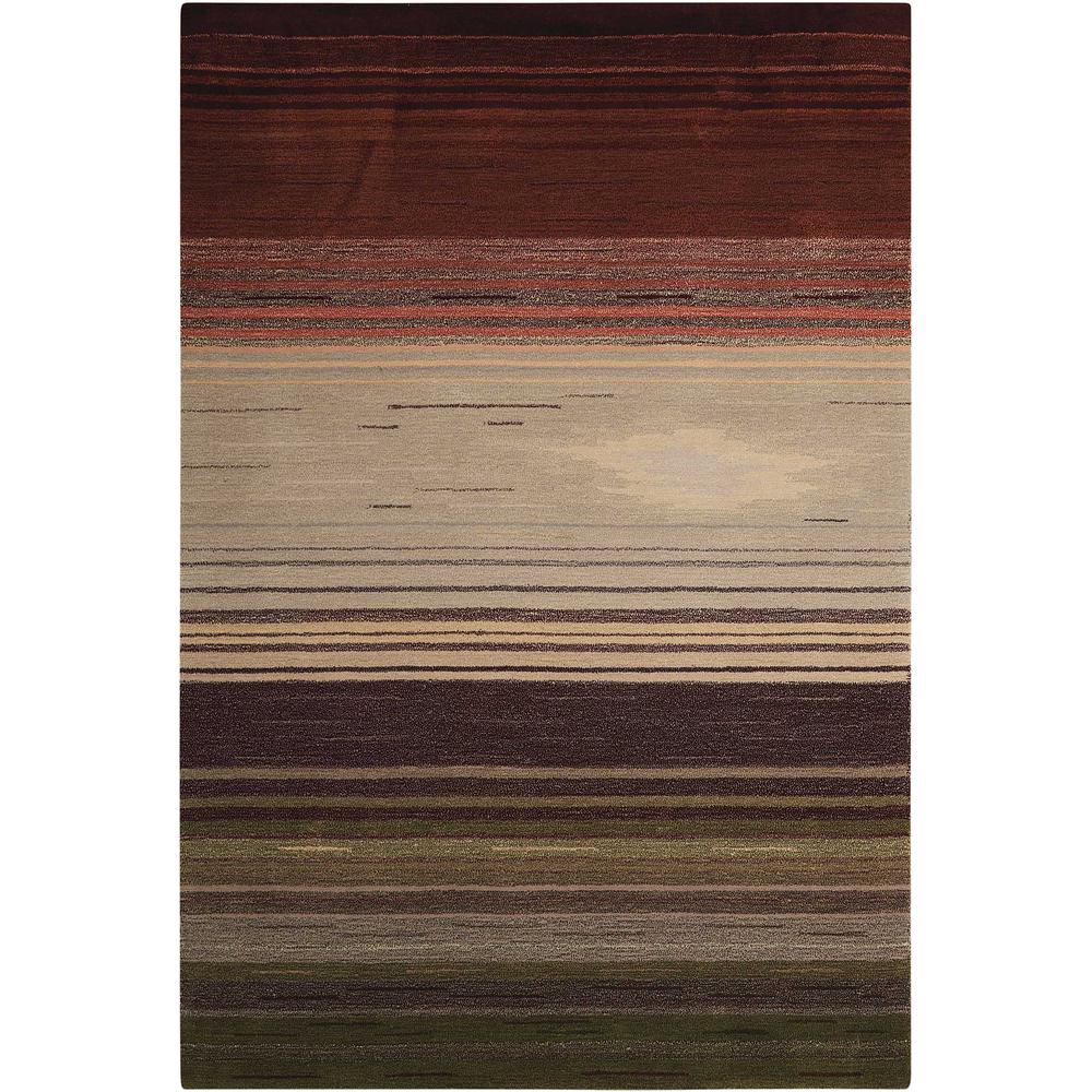 Contemporary Rectangle Area Rug, 7' x 9'. Picture 1