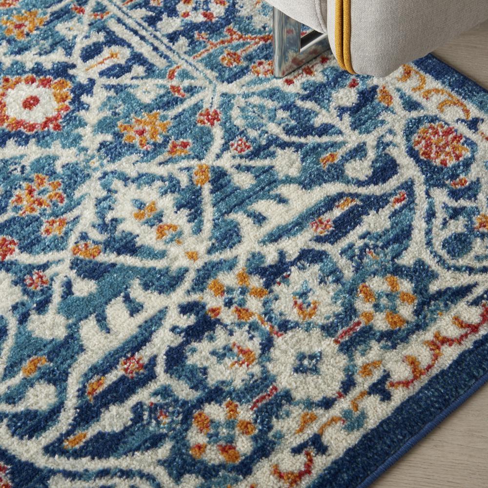 Bohemian Rectangle Area Rug, 5' x 7'. Picture 9