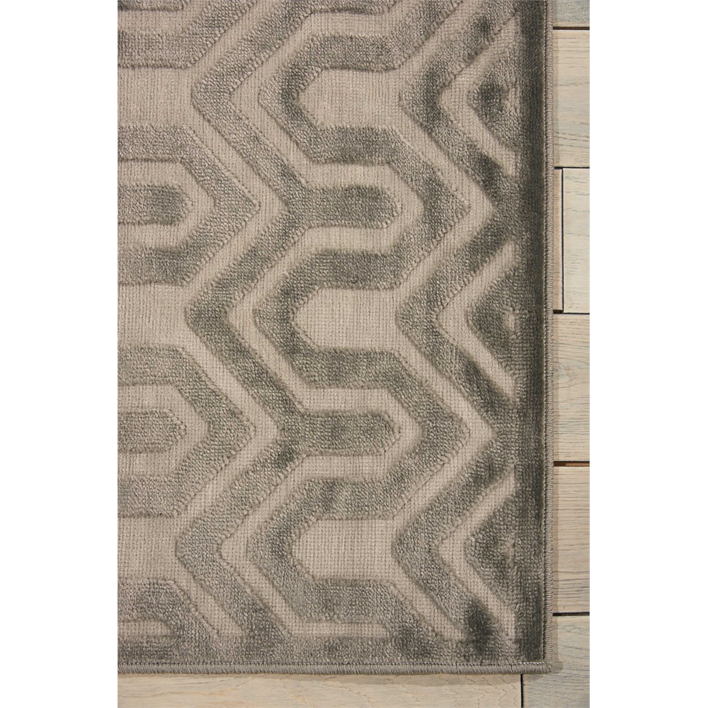 Ultima Silver Grey Area Rug. Picture 2