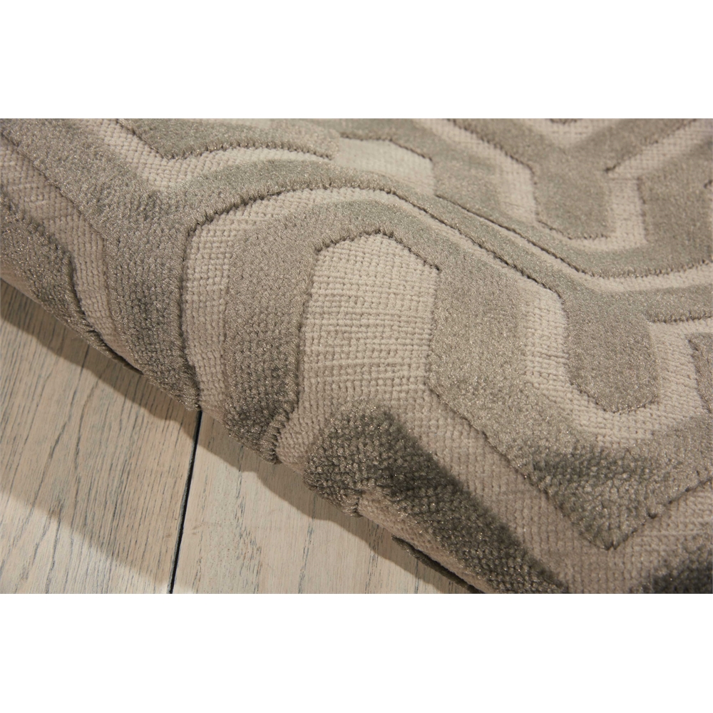 Ultima Silver Grey Area Rug. Picture 4