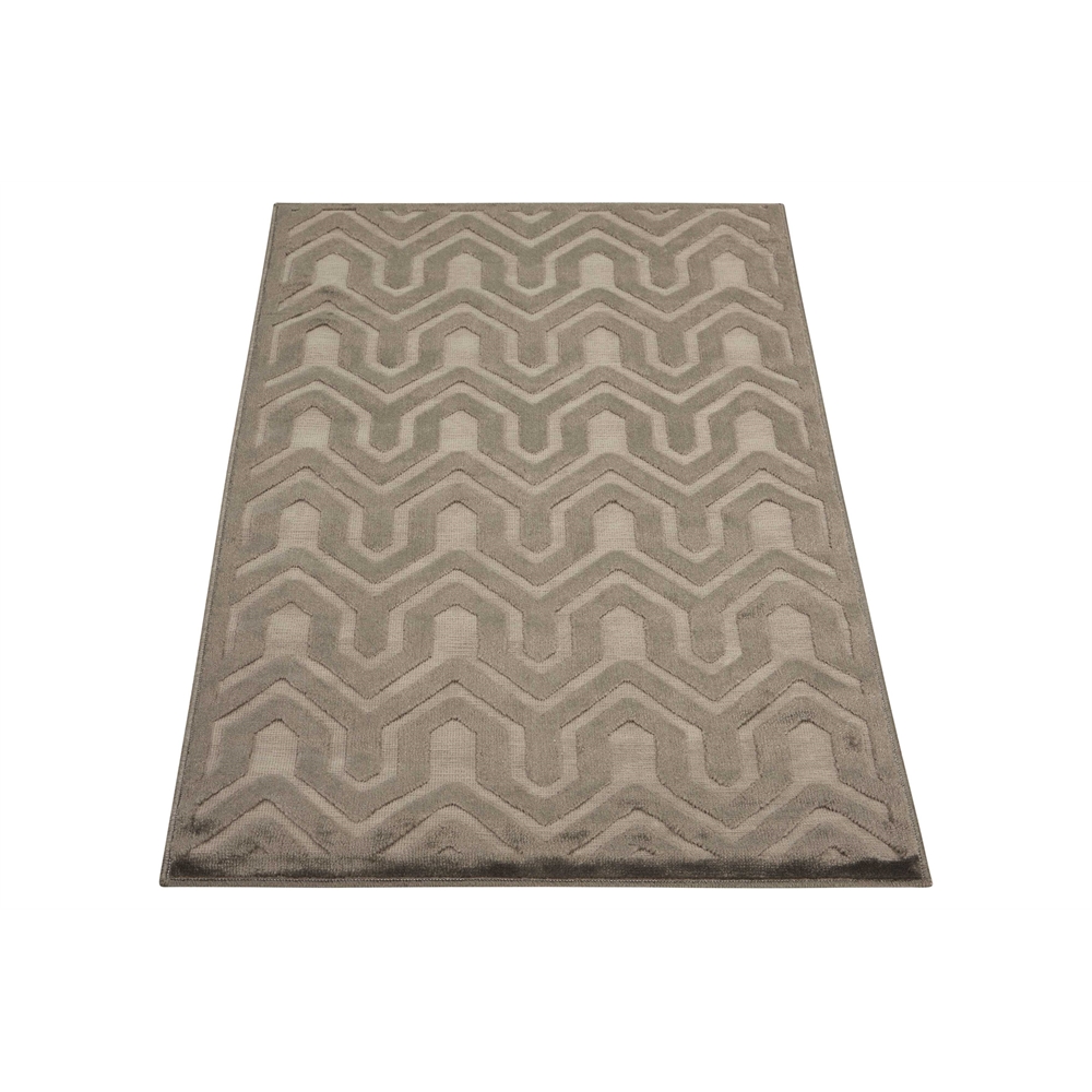 Ultima Silver Grey Area Rug. Picture 5