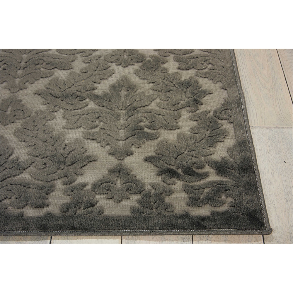 Ultima Silver Grey Area Rug. Picture 3