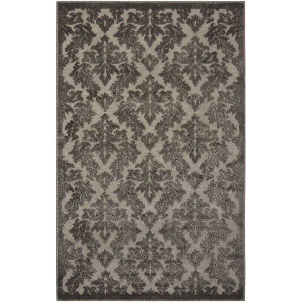 Ultima Silver Grey Area Rug. Picture 1