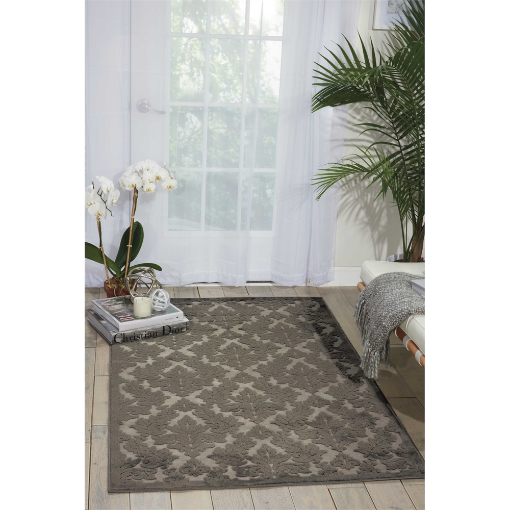Ultima Silver Grey Area Rug. Picture 6