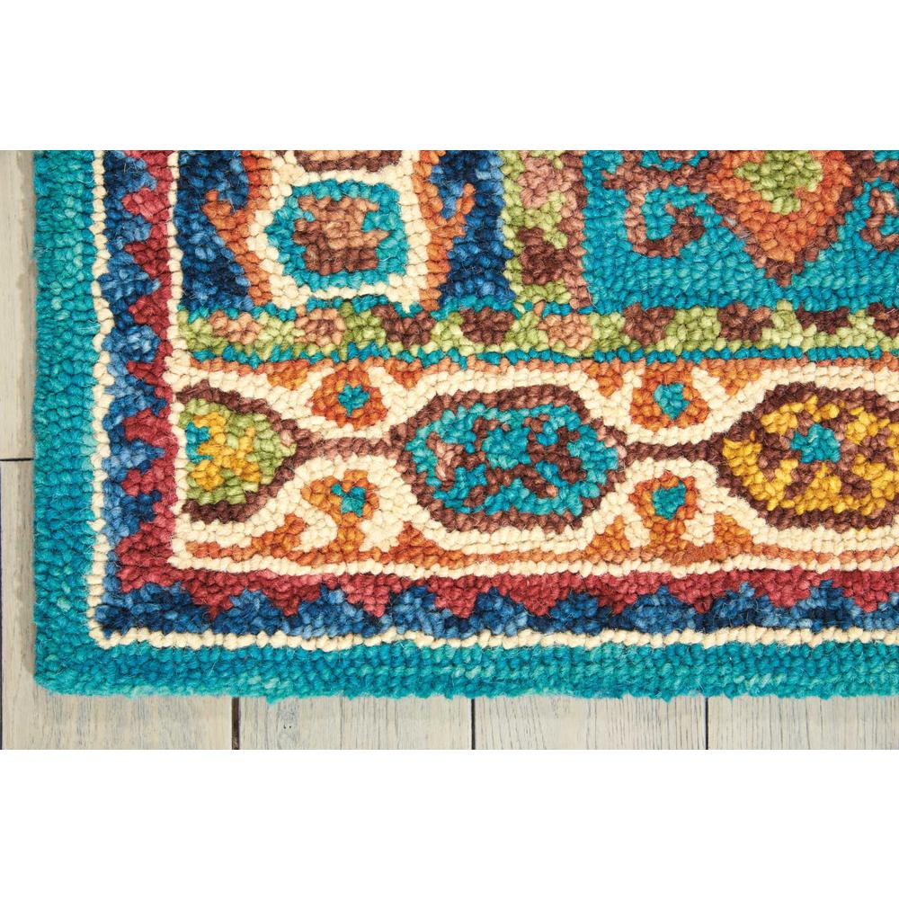 Vivid Area Rug, Teal, 8' x 10'6". Picture 2