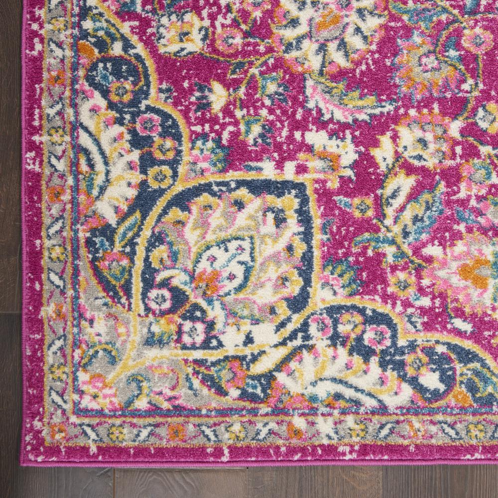 PSN22 Passion Pink Area Rug- 6'7" x 9'6". Picture 4