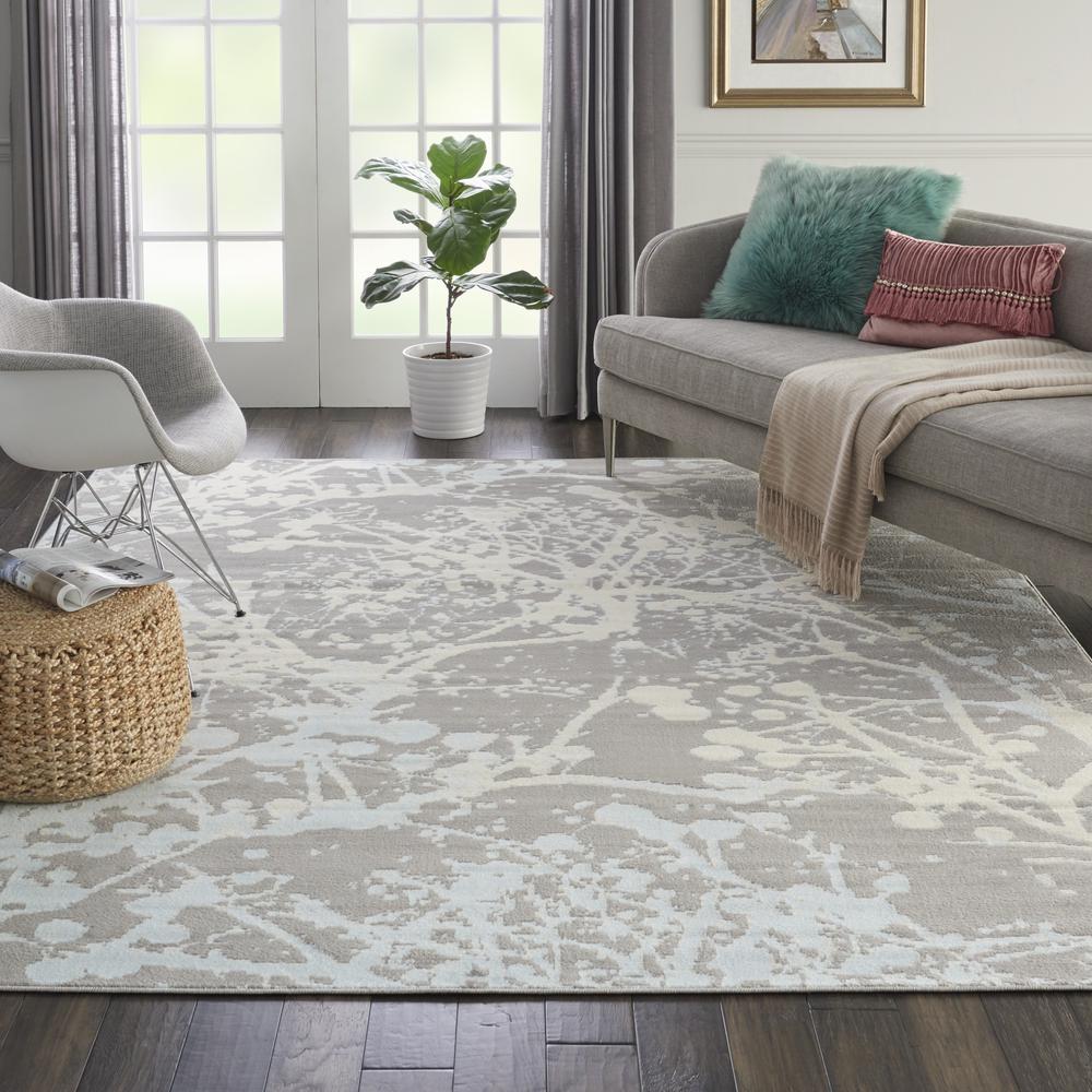 Jubilant Area Rug, Grey, 7'10" x 9'10". Picture 2
