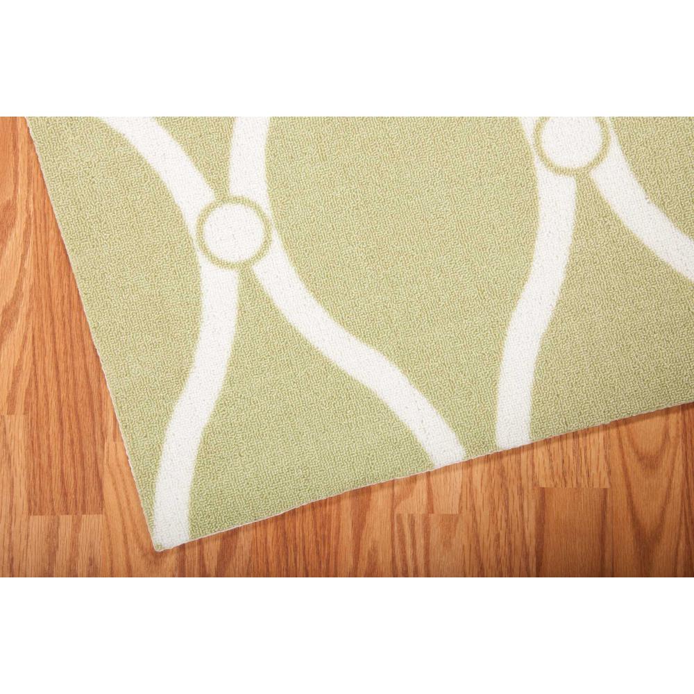 Home & Garden Area Rug, Green, 5'3" x 7'5". Picture 3