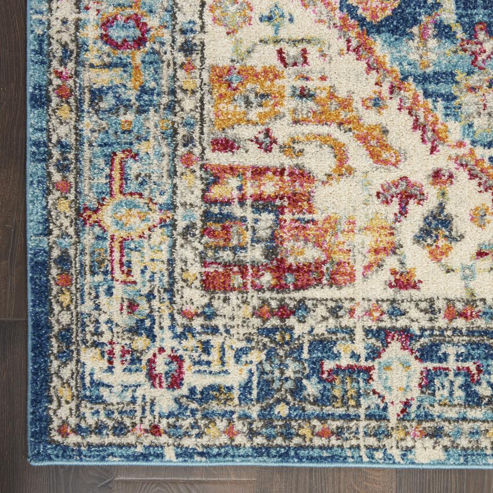 Rectangle Bohemian Machine Made Area Rug. Picture 4