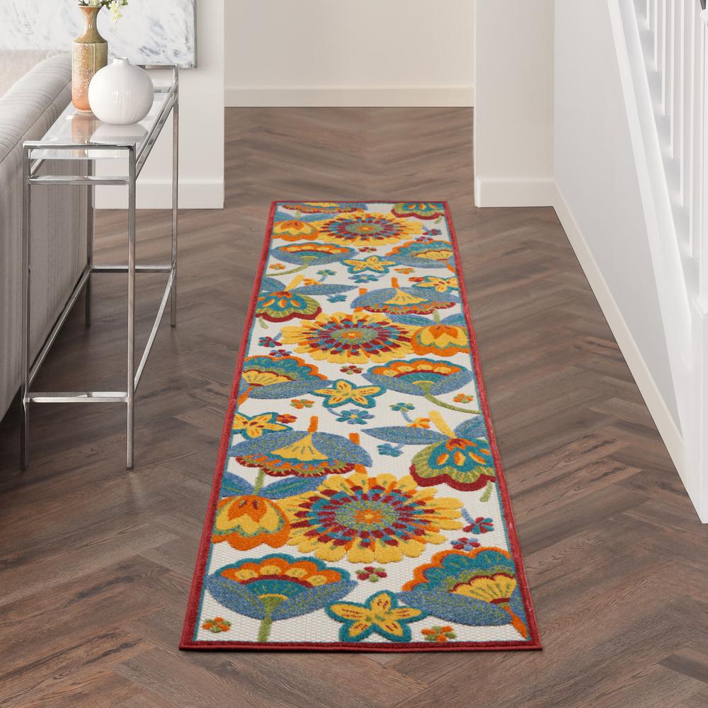 Contemporary Runner Area Rug, 12' Runner. Picture 2