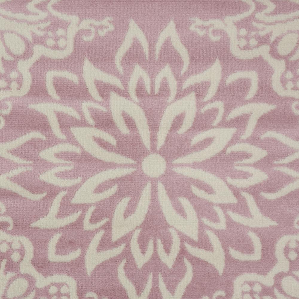 Nourison Jubilant Area Rug, 7' x 10', Ivory/Pink. Picture 6
