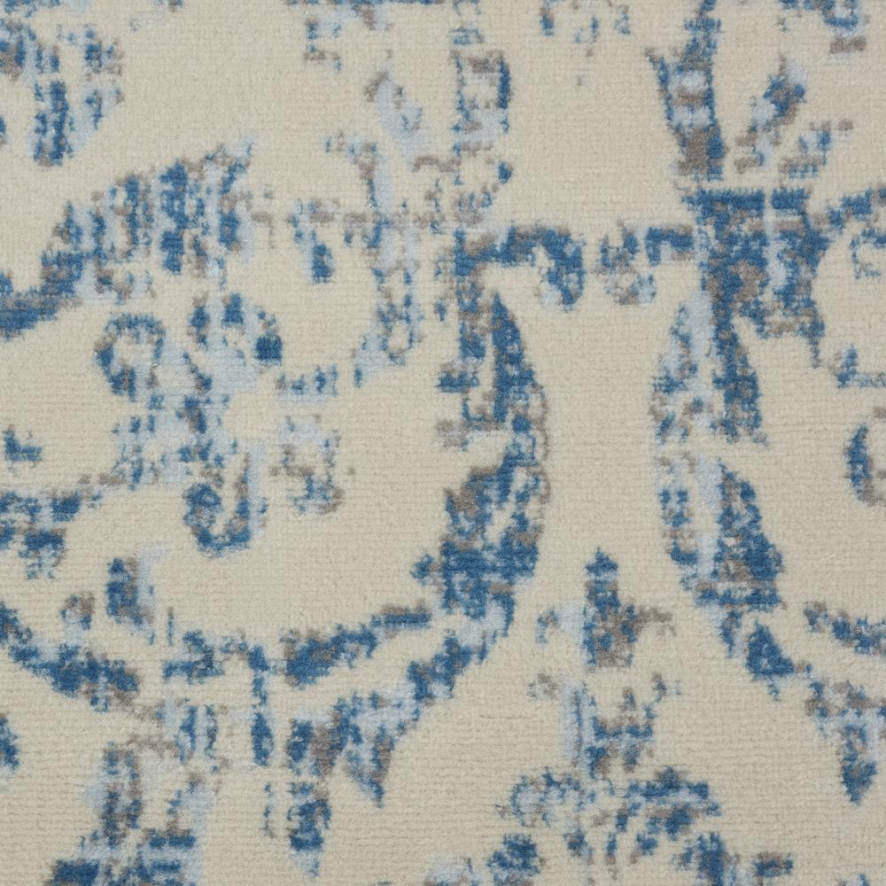 Jubilant Area Rug, Ivory/Blue, 7'10" x 9'10". Picture 6