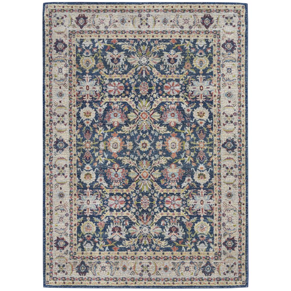 Traditional Rectangle Area Rug, 5' x 8'. Picture 1
